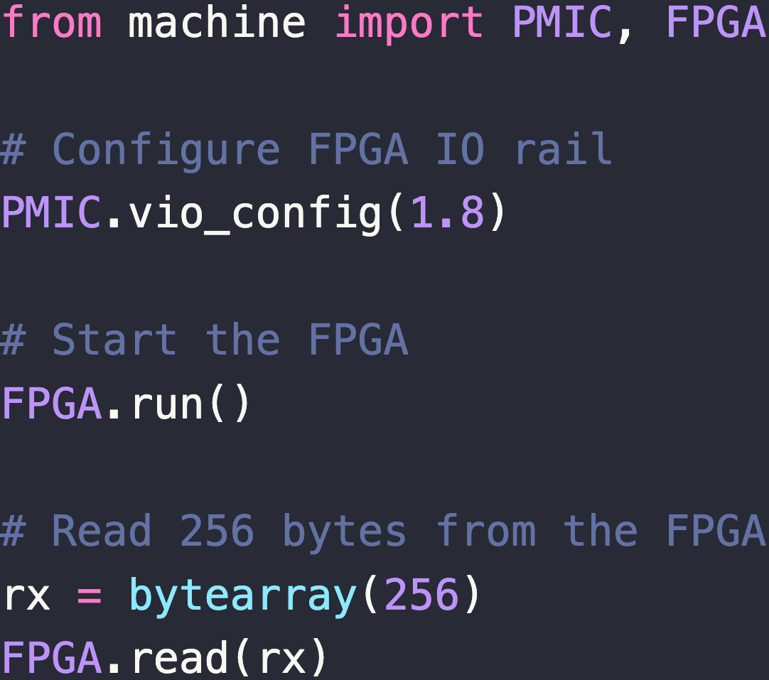 Silicon Witchery S1 Micropython SDK